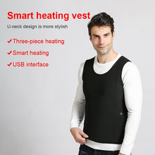 Load image into Gallery viewer, Lightweight Outdoor Heated Jacket Heating Vest Hiking Clothing USB