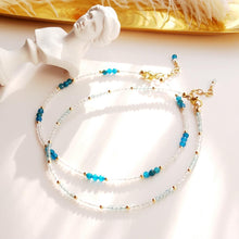 Load image into Gallery viewer, Natural Stone With Austrian Crystal Sparkling