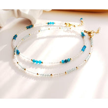 Load image into Gallery viewer, Natural Stone With Austrian Crystal Sparkling