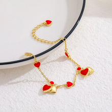 Load image into Gallery viewer, Little Heart Hanging Bracelet