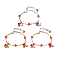 Load image into Gallery viewer, Little Heart Hanging Bracelet