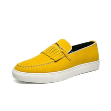 Load image into Gallery viewer, Loafers Men Shoes Faux Suede Solid Color Classic