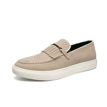 Load image into Gallery viewer, Loafers Men Shoes Faux Suede Solid Color Classic