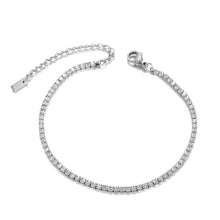 Load image into Gallery viewer, CZ Crystal Charm Anklets Stainless