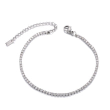 Load image into Gallery viewer, CZ Crystal Charm Anklets Stainless