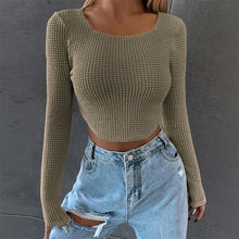 Load image into Gallery viewer, Long Sleeve Stitch T Shirt