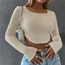 Load image into Gallery viewer, Long Sleeve Stitch T Shirt