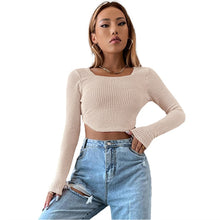 Load image into Gallery viewer, Long Sleeve Stitch T Shirt