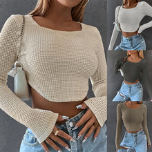 Load image into Gallery viewer, Long Sleeve Stitch T Shirt
