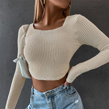 Load image into Gallery viewer, Long Sleeve Stitch T Shirt