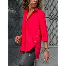 Load image into Gallery viewer, Long Sleeve Blouse Loose