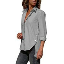 Load image into Gallery viewer, Long Sleeve Blouse Loose