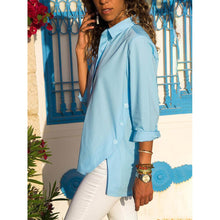 Load image into Gallery viewer, Long Sleeve Blouse Loose