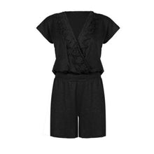 Load image into Gallery viewer, Playsuits Summer Beach Sun rompers Sexy Lady Solid Deep V - Sophornlilly