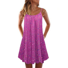 Load image into Gallery viewer, Loose beach skirt, big seesaw fashion, sexy sleeveless dress