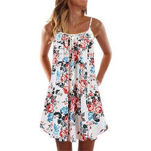 Load image into Gallery viewer, Loose beach skirt, big seesaw fashion, sexy sleeveless dress