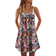 Load image into Gallery viewer, Loose beach skirt, big seesaw fashion, sexy sleeveless dress