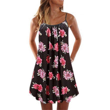Load image into Gallery viewer, Loose beach skirt, big seesaw fashion, sexy sleeveless dress