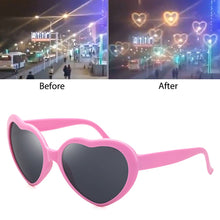 Load image into Gallery viewer, Love Heart Shaped Sunglasses Women Luxury Cat Eye