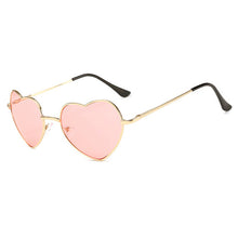 Load image into Gallery viewer, Love Heart Shaped Sunglasses Women Luxury Cat Eye