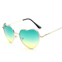 Load image into Gallery viewer, Love Heart Shaped Sunglasses Women Luxury Cat Eye