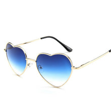 Load image into Gallery viewer, Love Heart Shaped Sunglasses Women Luxury Cat Eye
