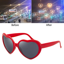 Load image into Gallery viewer, Love Heart Shaped Sunglasses Women Luxury Cat Eye
