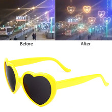 Load image into Gallery viewer, Love Heart Shaped Sunglasses Women Luxury Cat Eye