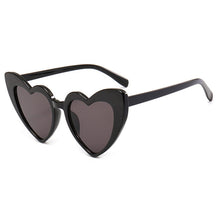 Load image into Gallery viewer, Love Heart Shaped Sunglasses Women Luxury Cat Eye