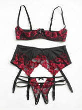 Load image into Gallery viewer, Lovers' Underwear Lace Seductive Women Hollow Out Chest Ultra thin