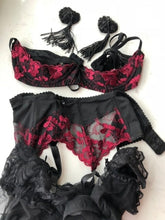 Load image into Gallery viewer, Lovers' Underwear Lace Seductive Women Hollow Out Chest Ultra thin