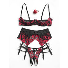 Load image into Gallery viewer, Lovers' Underwear Lace Seductive Women Hollow Out Chest Ultra thin