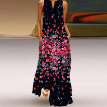 Load image into Gallery viewer, Elegant Casual Vintage Dresses Summer Sleeveless V