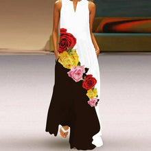 Load image into Gallery viewer, Elegant Casual Vintage Dresses Summer Sleeveless V