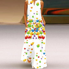 Load image into Gallery viewer, Elegant Casual Vintage Dresses Summer Sleeveless V