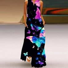 Load image into Gallery viewer, Elegant Casual Vintage Dresses Summer Sleeveless V