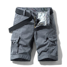 Load image into Gallery viewer, Men Summer New Premium Stretch Twill Cotton Cargo Shorts Men