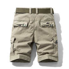 Load image into Gallery viewer, Men Summer New Premium Stretch Twill Cotton Cargo Shorts Men