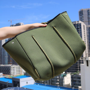 Luxurious Shoulder Bag Diving Fabric Neoprene Breathable Handbag