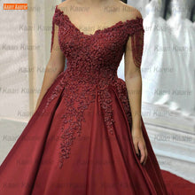 Load image into Gallery viewer, Luxury Beading Evening Dresses Off The Shoulder Vestidos De