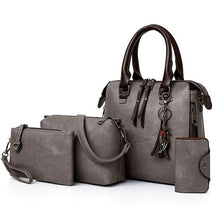 Load image into Gallery viewer, Luxury Brand 4 Psc/set Women's Handbags Large Capacity Women Bag