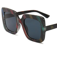 Load image into Gallery viewer, Rainbow Frame Sunglasses Square