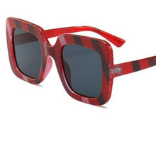 Load image into Gallery viewer, Rainbow Frame Sunglasses Square