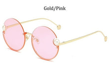 Load image into Gallery viewer, Round Rimless Sunglasses Fashion Retro Metal Frame