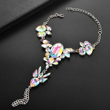 Load image into Gallery viewer, Luxury Crystal Rhinestones Gem Flower Pendant Anklet Chain Ankle