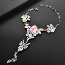 Load image into Gallery viewer, Luxury Crystal Rhinestones Gem Flower Pendant Anklet Chain Ankle
