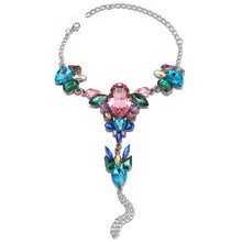 Load image into Gallery viewer, Luxury Crystal Rhinestones Gem Flower Pendant Anklet Chain Ankle