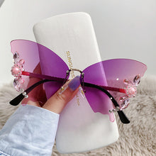 Load image into Gallery viewer, Luxury Designer Butterfly Sunglasses Vintage