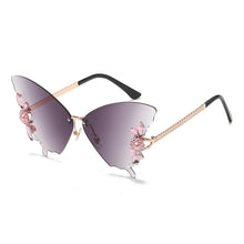 Load image into Gallery viewer, Luxury Designer Butterfly Sunglasses Vintage