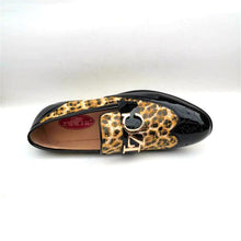 Load image into Gallery viewer, Luxury Men's Suede Loafers Black Yellow